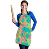 Palm Tree Beach Print Pattern Women's Apron-grizzshop