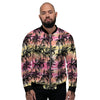 Palm Tree Sunset Print Pattern Men's Bomber Jacket-grizzshop