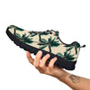 Palm Tree Tropical Print Pattern Black Sneaker-grizzshop