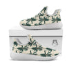 Palm Tree Tropical Print Pattern White Athletic Shoes-grizzshop