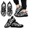 Panda Baby Pattern Print Black Sneaker Shoes Foe Men Women-grizzshop