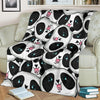 Panda Baby Pattern Print Blanket-grizzshop