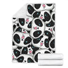 Panda Baby Pattern Print Blanket-grizzshop