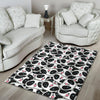 Panda Baby Pattern Print Floor Mat-grizzshop