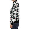 Panda Baby Pattern Print Men's Bomber Jacket-grizzshop