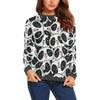 Panda Baby Pattern Print Women's Sweatshirt-grizzshop