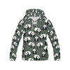 Load image into Gallery viewer, Panda Bamboo Pattern Print Women Pullover Hoodie-grizzshop