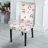 Panda Fruit Pattern Print Chair Cover-grizzshop