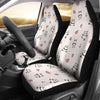 Panda Fruit Pattern Print Universal Fit Car Seat Cover-grizzshop