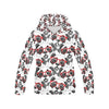 Load image into Gallery viewer, Panda Red Glasses Pattern Print Women Pullover Hoodie-grizzshop