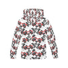 Load image into Gallery viewer, Panda Red Glasses Pattern Print Women Pullover Hoodie-grizzshop