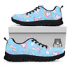 Paradise Unicorn Print Pattern Black Sneaker-grizzshop