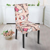 Paris Dog Pattern Print Chair Cover-grizzshop