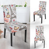 Paris France Pattern Print Chair Cover-grizzshop