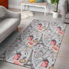 Paris France Pattern Print Floor Mat-grizzshop