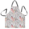 Paris France Pattern Print Men's Apron-grizzshop