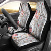 Paris France Pattern Print Universal Fit Car Seat Covers-grizzshop