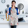 Paris France Pattern Print Women's Apron-grizzshop