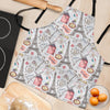 Paris France Pattern Print Women's Apron-grizzshop