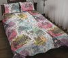 Paris France Print Pattern Bed Set Quilt-grizzshop