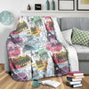 Paris France Print Pattern Blanket-grizzshop