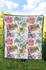 Paris France Print Pattern Quilt-grizzshop