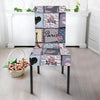 Paris Pattern Print Chair Cover-grizzshop