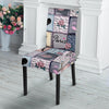 Paris Pattern Print Chair Cover-grizzshop