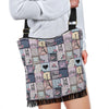 Paris Pattern Print Crossbody bags-grizzshop