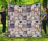 Paris Pattern Print Quilt-grizzshop