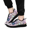 Paris Pattern Print Sneaker Shoes For Men Women-grizzshop