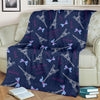 Paris Print Pattern Blanket-grizzshop