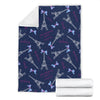 Paris Print Pattern Blanket-grizzshop