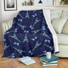 Paris Print Pattern Blanket-grizzshop