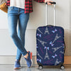 Paris Print Pattern Luggage Cover Protector-grizzshop