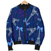 Paris Print Pattern Men's Bomber Jacket-grizzshop