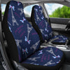 Paris Print Pattern Universal Fit Car Seat Covers-grizzshop