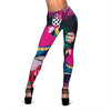 Parrot Bird Floral Pattern Print Women Leggings-grizzshop