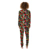 Parrot Hawaiian Tropical Print Pattern Women's Pajamas-grizzshop