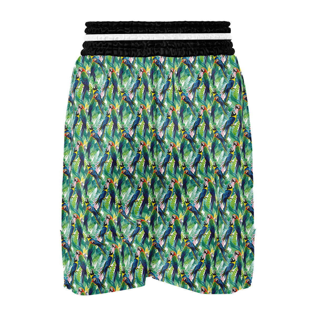 Parrot Macaw Print Pattern Boxing Shorts-grizzshop