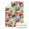 Parrot Pattern Print Blanket-grizzshop