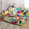 Parrot Pattern Print Loveseat Cover-grizzshop