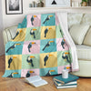 Parrot Print Pattern Blanket-grizzshop