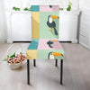 Parrot Print Pattern Chair Cover-grizzshop