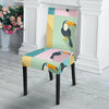 Parrot Print Pattern Chair Cover-grizzshop