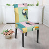 Parrot Print Pattern Chair Cover-grizzshop