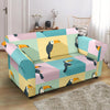 Parrot Print Pattern Loveseat Cover-grizzshop