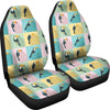 Parrot Print Pattern Universal Fit Car Seat Cover-grizzshop