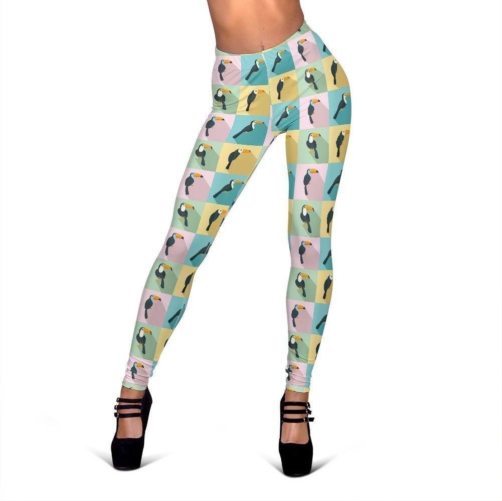 Parrot Print Pattern Women Leggings-grizzshop