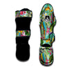 Parrot Tropical Print Pattern Muay Thai Shin Guards-grizzshop